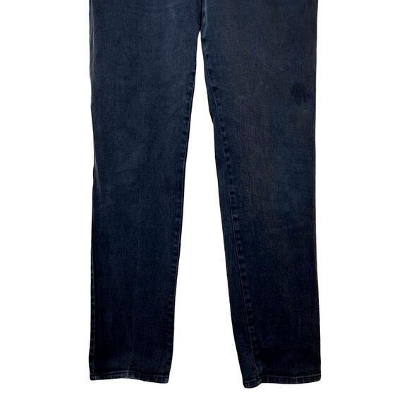 St. John Women’s Signature High Rise Straight Leg Jeans Faded Black Size 10 - Picture 4 of 7